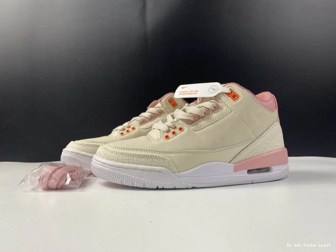 CK9246-116 (W) 3 Jordan Air Sail Retro Pink Rust 0711